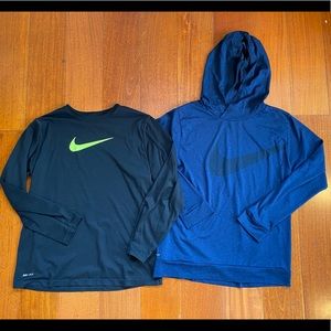 Boys Nike Dri fit shirts
